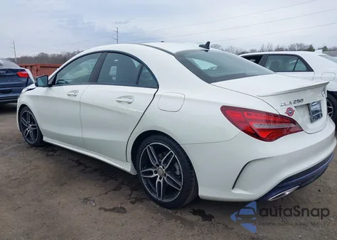 2017 Mercedes-Benz Cla 250 4Matic z USA, uszkodzony, nr VIN WDDSJ4GB6HN408026